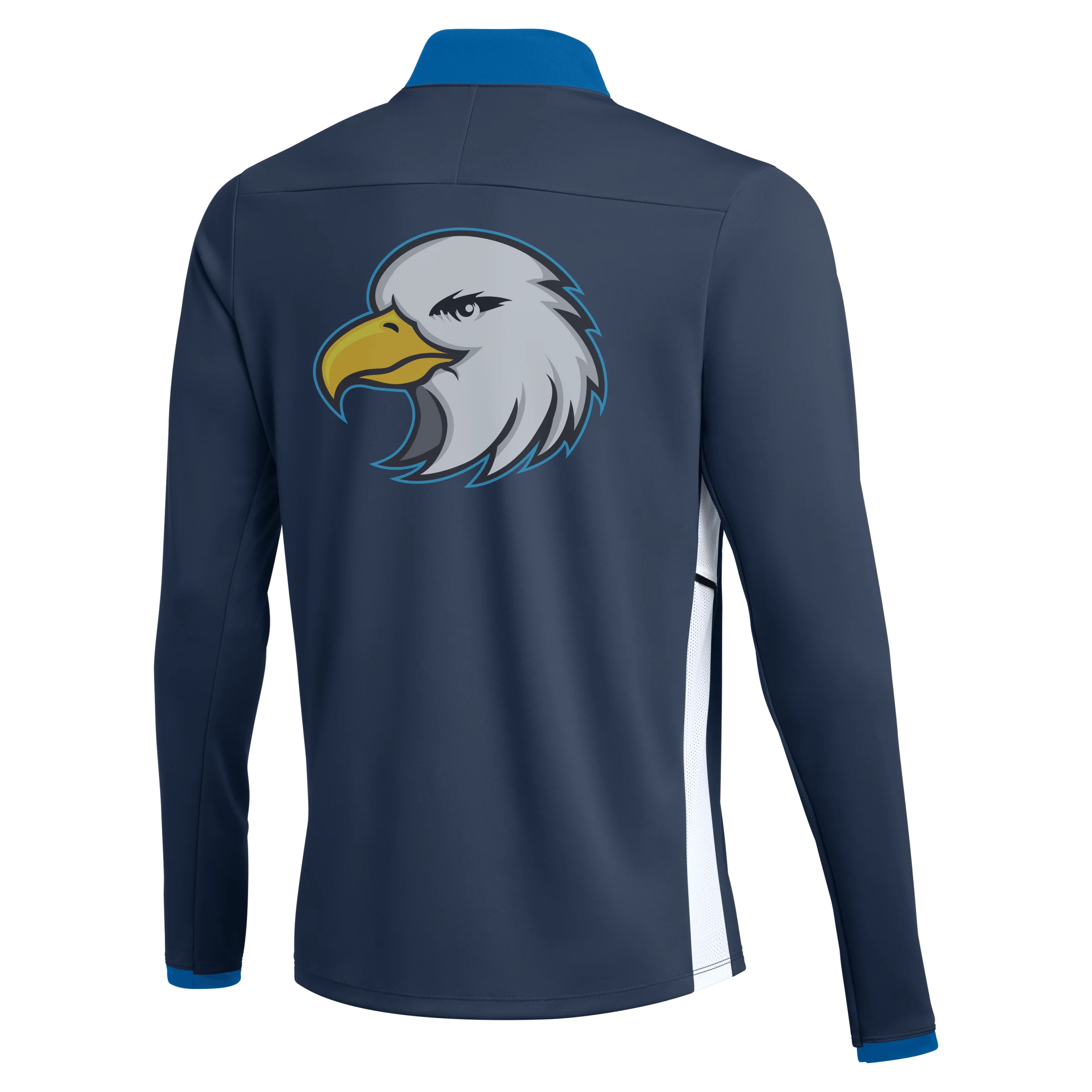 London Eagles - Academy 25 Adult Drill Top with Back Printed Logo (FZ9767) - Image 3