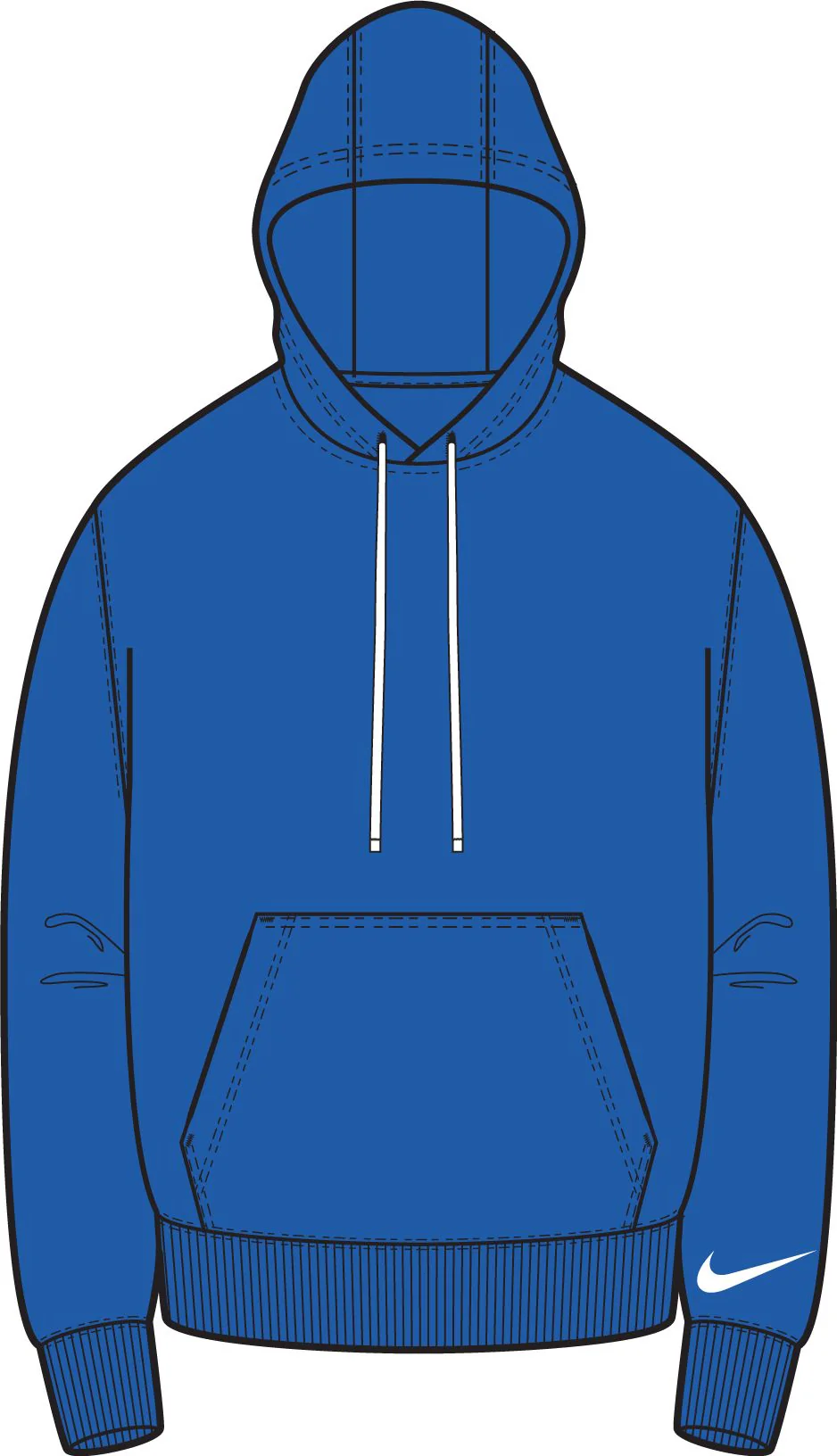 Nike Park 26 Fleece Pull Over Hooded - Image 5