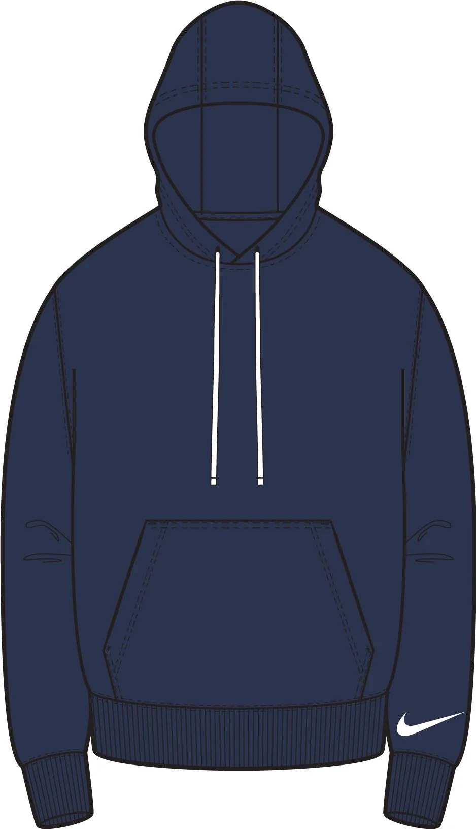 Nike Park 26 Fleece Pull Over Hooded - Image 6