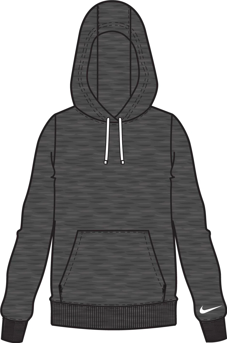 Women's Nike Park 26 Fleece Pull Over Hooded - Image 3