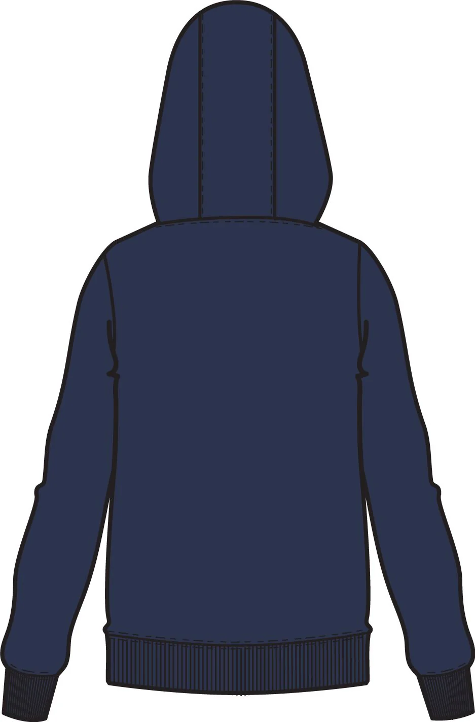 Women's Nike Park 26 Fleece Pull Over Hooded - Image 9
